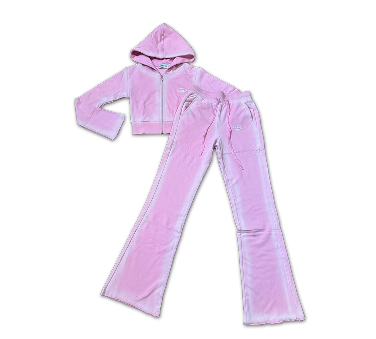 Simply 100 Women’s "Outline" (Zip Up) Sweatsuit