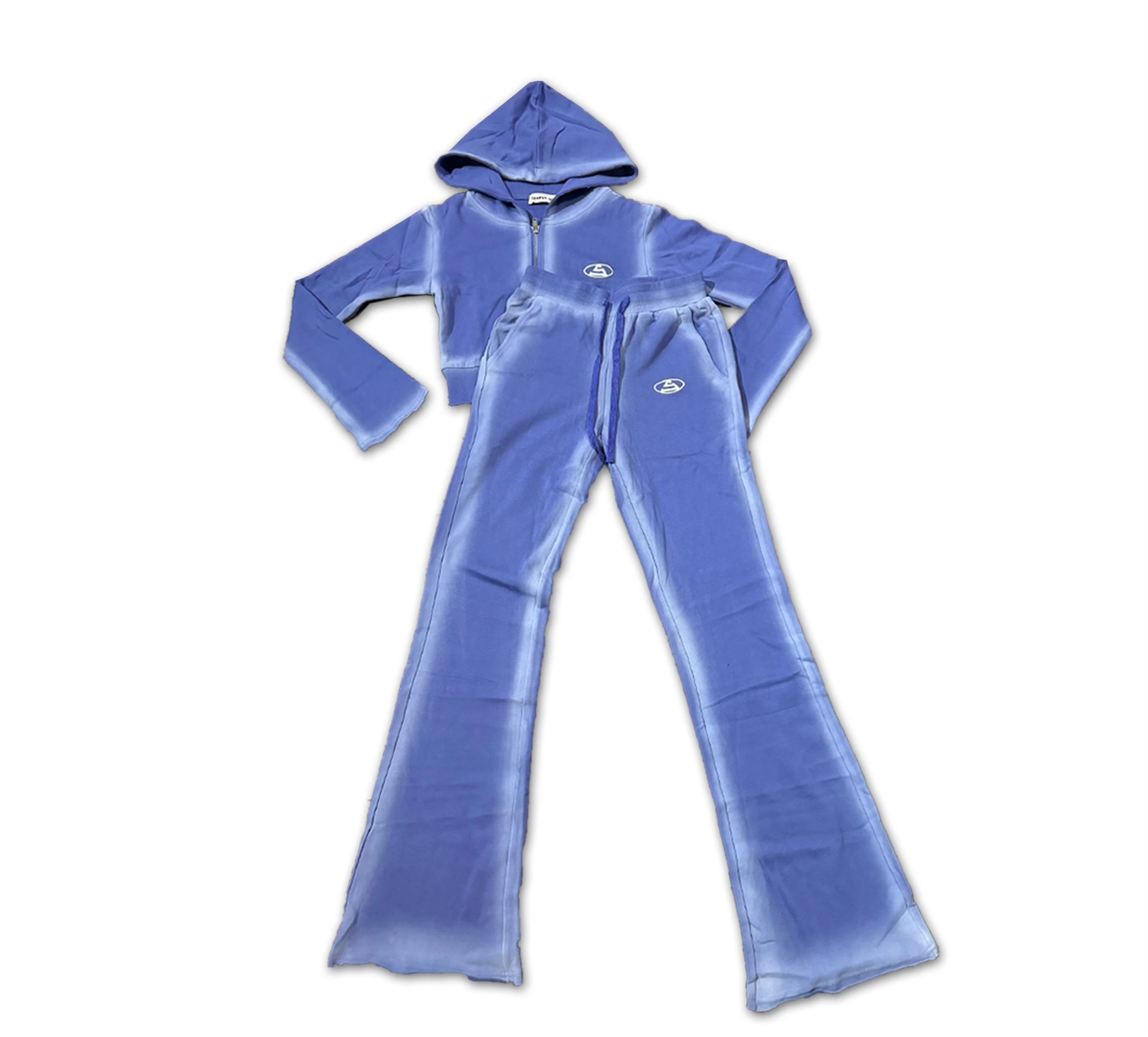 Simply 100 Women’s "Outline" (Zip Up) Sweatsuit